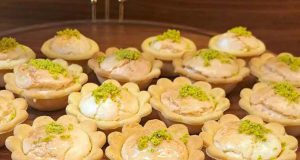 طرز تهیه تارت نارگیلی خوشمزه و حرفه ای به روش قنادی