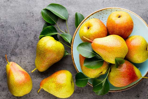 خواص گلابی برای بیماری های گوارشی و تنفسی