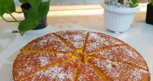 طرز تهیه کیک زعفرانی خوشمزه با شیر و طعم بسیار عالی