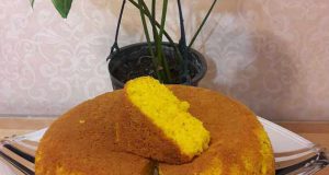 طرز تهیه کیک زعفرانی بدون فر و خوشمزه در قابلمه با طعم بسیار عالی