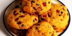 طرز تهیه کوکی انار، کوکی خوشمزه و خانگی با طعم بی نظیر برای شب یلدای امسال