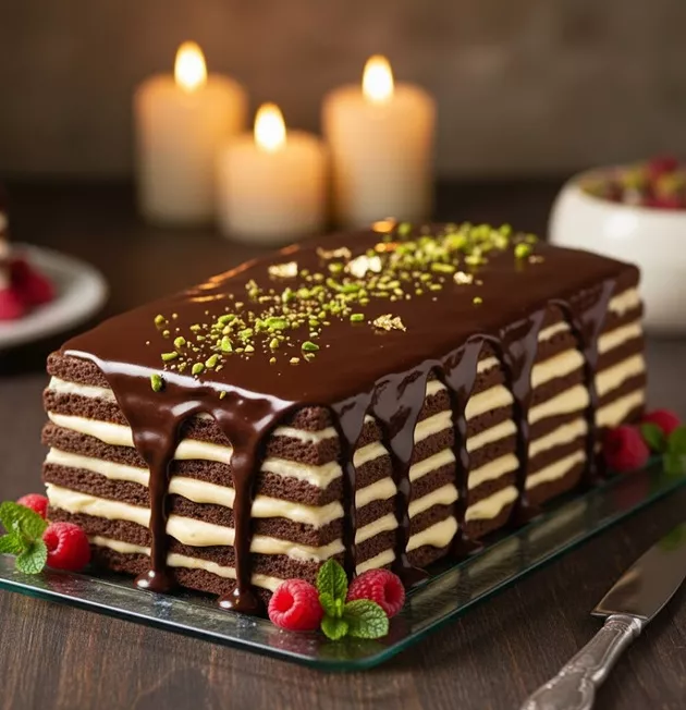 طرز تهیه کیک یخچالی خوشمزه و شکلاتی با بیسکویت پتی بور؛ حرفه ای درست کن! طرز تهیه کیک یخچالی خوشمزه و شکلاتی با بیسکویت پتی بور؛ حرفه ای درست کن!